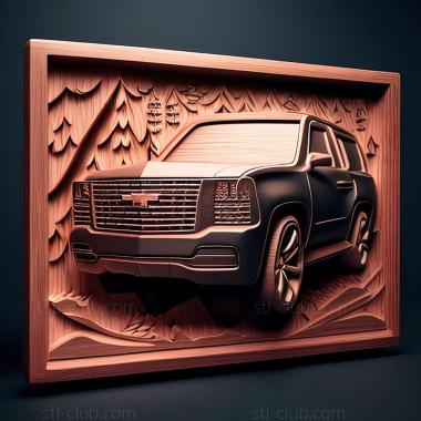 3D мадэль Chevrolet Tahoe (STL)